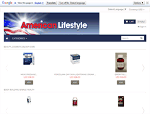 Tablet Screenshot of americanlifestyle.com